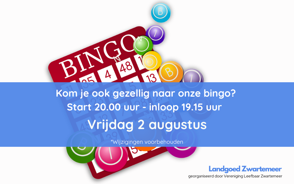 Bingo – 2 augustus