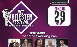 Het Artiestenfestival 29 maart